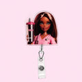 Pink Shift Badge Reel