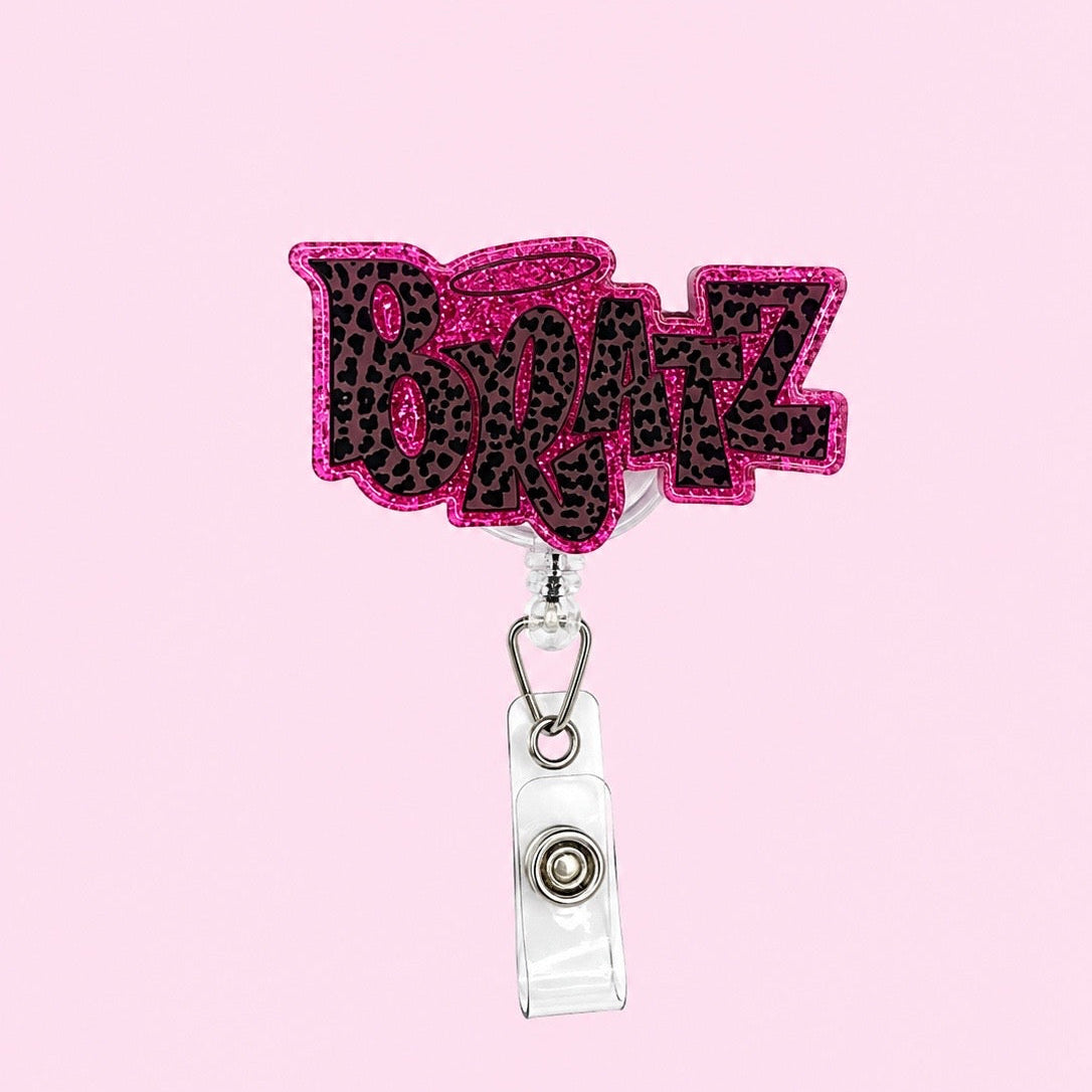 Bratz Glitter Badge Reel