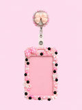 Coquette Girly Badge Holder